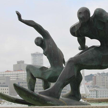 Pension Las Rias A Coruna Ngoại thất bức ảnh