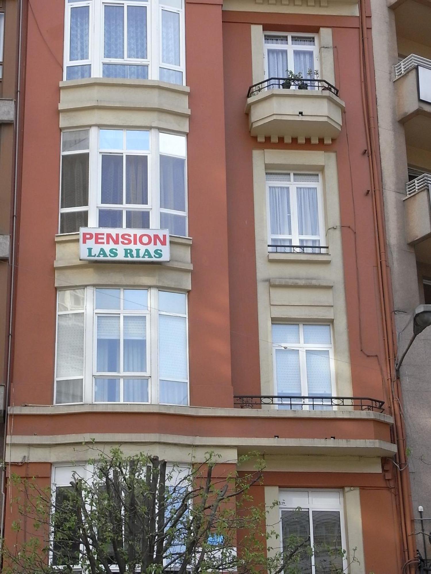 Pension Las Rias A Coruna Ngoại thất bức ảnh